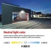 Kép 32/49 - LED-es reflektor TAMBO mozgásérzékelővel, 30 W, 3000 lm, fekete