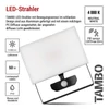 Kép 9/48 - LED-es reflektor TAMBO mozgásérzékelővel, 50 W, 5000 lm, fekete