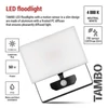 Kép 10/48 - LED-es reflektor TAMBO mozgásérzékelővel, 50 W, 5000 lm, fekete