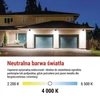 Kép 28/43 - LED-es reflektor TAMBO, 10 W, 1000 lm, IP65, fekete
