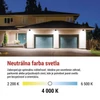 Kép 29/43 - LED-es reflektor TAMBO, 10 W, 1000 lm, IP65, fekete