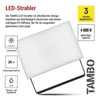 Kép 11/43 - LED-es reflektor TAMBO, 20 W, 2000 lm, IP65, fekete