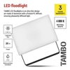Kép 12/43 - LED-es reflektor TAMBO, 20 W, 2000 lm, IP65, fekete