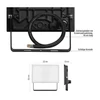 Kép 32/43 - LED-es reflektor TAMBO, 20 W, 2000 lm, IP65, fekete
