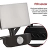 Kép 17/50 - LED-es reflektor TAMBO mozgásérzékelővel, 10 W, 1000 lm, fekete