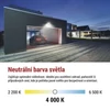 Kép 31/50 - LED-es reflektor TAMBO mozgásérzékelővel, 10 W, 1000 lm, fekete