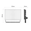 Kép 8/43 - LED-es reflektor TAMBO, 50 W, 5000 lm, IP65, fekete