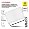 Kép 11/43 - LED-es reflektor TAMBO, 50 W, 5000 lm, IP65, fekete
