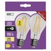 Kép 9/12 - LED izzó Filament A60 / E27 / 5,9 W (60 W) / 806 lm / meleg fehér