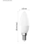 Kép 4/11 - LED izzó Basic gyertya / E14 / 5,5 W (40 W) / 470 lm / Meleg fehér