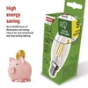 Kép 15/33 - LED izzó Filament gyertya A CLASS/ E14 / 3,8 W (60 W) / 806 lm / természetes fehér