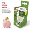 Kép 15/31 - LED izzó Filament Mini Globe  A CLASS/ E14 / 3,8 W (60 W) / 806 lm / Természetes fehér