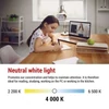 Kép 22/31 - LED izzó Filament Mini Globe  A CLASS/ E14 / 3,8 W (60 W) / 806 lm / Természetes fehér