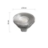 Kép 4/10 - LED izzó Classic MR16 / GU5,3 / 4,5 W (28 W) / 380 lm / meleg fehér