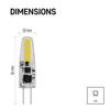 Kép 7/16 - LED izzó Classic JC / G4 / 1,9 W (21 W) / 200 lm / meleg fehér