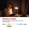 Kép 26/31 - LED izzó Filament gyertya A CLASS/ E14 / 3,8 W (60 W) / 806 lm / Meleg fehér
