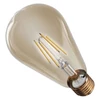 Kép 12/12 - LED izzó Vintage ST64 / E27 / 4,5 W (40 W) / 420 lm / Meleg fehér
