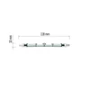 Kép 4/8 - EMOS ECO lineáris halogén izzó J118 230V 140W 2680lm meleg fehér