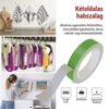 Kép 6/23 -  Kétoldalas habszalag 20 mm / 3 m, zöld