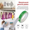 Kép 8/23 -  Kétoldalas habszalag 20 mm / 3 m, zöld