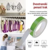 Kép 9/23 -  Kétoldalas habszalag 20 mm / 3 m, zöld