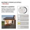 Kép 17/47 - EMOS LED mennyezeti lámpa ZURI 14W 1000lm IP54 meleg fehér
