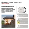 Kép 25/47 - EMOS LED mennyezeti lámpa ZURI 14W 1000lm IP54 meleg fehér