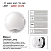 Kép 8/47 - EMOS LED mennyezeti lámpa ZURI 14W 1000lm PIR érzékelővel IP54 meleg fehér