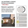 Kép 17/47 - EMOS LED mennyezeti lámpa ZURI 14W 1000lm PIR érzékelővel IP54 meleg fehér