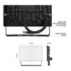 Kép 33/43 - LED-es reflektor TAMBO, 30 W, 3000 lm, IP65, fekete
