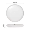 Kép 4/11 - EMOS DORI LED mennyezeti lámpa 18W 1800lm IP54 term. fehér