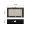 Kép 6/17 - EMOS LED SOLAR lámpatest BRIXO PIR, 350lm IP65 természetes fehér