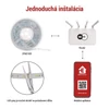 Kép 36/47 - GoSmart LED szalag WiFi 2m, 11W, 750lm, RGB/CCT