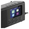 Kép 12/18 - Hordozható rádió Bluetooth, MP3, DAB / DAB+ / FM, fekete színű