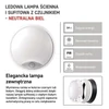 Kép 13/47 - EMOS LED mennyezeti lámpa ZURI 14W 1100lm IP54 PIR érzékelővel természetes fehér