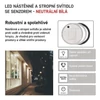 Kép 17/47 - EMOS LED mennyezeti lámpa ZURI 14W 1100lm IP54 PIR érzékelővel természetes fehér