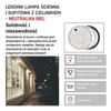 Kép 24/47 - EMOS LED mennyezeti lámpa ZURI 14W 1100lm IP54 PIR érzékelővel természetes fehér