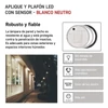 Kép 27/47 - EMOS LED mennyezeti lámpa ZURI 14W 1100lm IP54 PIR érzékelővel természetes fehér