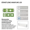 Kép 10/35 - EMOS LED vészvilágító lámpatest NESSI 3W 3 óra IP65