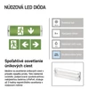 Kép 11/35 - EMOS LED vészvilágító lámpatest NESSI 3W 3 óra IP65