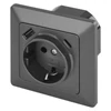Kép 2/12 - EMOS Aljzat USB-A+USB-C, antracit