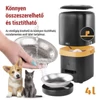 Kép 4/28 - GoSmart állateledel adagoló Pet Care, 4 l, fekete, Wi-Fi