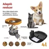 Kép 5/28 - GoSmart állateledel adagoló Pet Care, 4 l, fekete, Wi-Fi