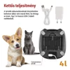 Kép 7/28 - GoSmart állateledel adagoló Pet Care, 4 l, fekete, Wi-Fi