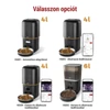 Kép 8/28 - GoSmart állateledel adagoló Pet Care, 4 l, fekete, Wi-Fi