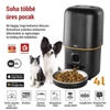 Kép 3/29 - GoSmart állateledel adagoló kamerával Pet Care, 4 l, fekete, Wi-Fi