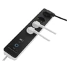 Kép 10/23 - GoSmart hosszabbító 2 m / 4 aljzat / kapcsolós / USB / fehér-fekete / PVC / 1,5 mm2