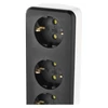 Kép 11/23 - GoSmart hosszabbító 2 m / 4 aljzat / kapcsolós / USB / fehér-fekete / PVC / 1,5 mm2