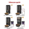 Kép 8/32 - Pet Care állateledel adagoló, 4 L, fekete