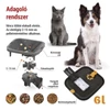 Kép 5/28 - GoSmart állateledel adagoló kamerával Pet Care, 6 l, fekete, Wi-Fi